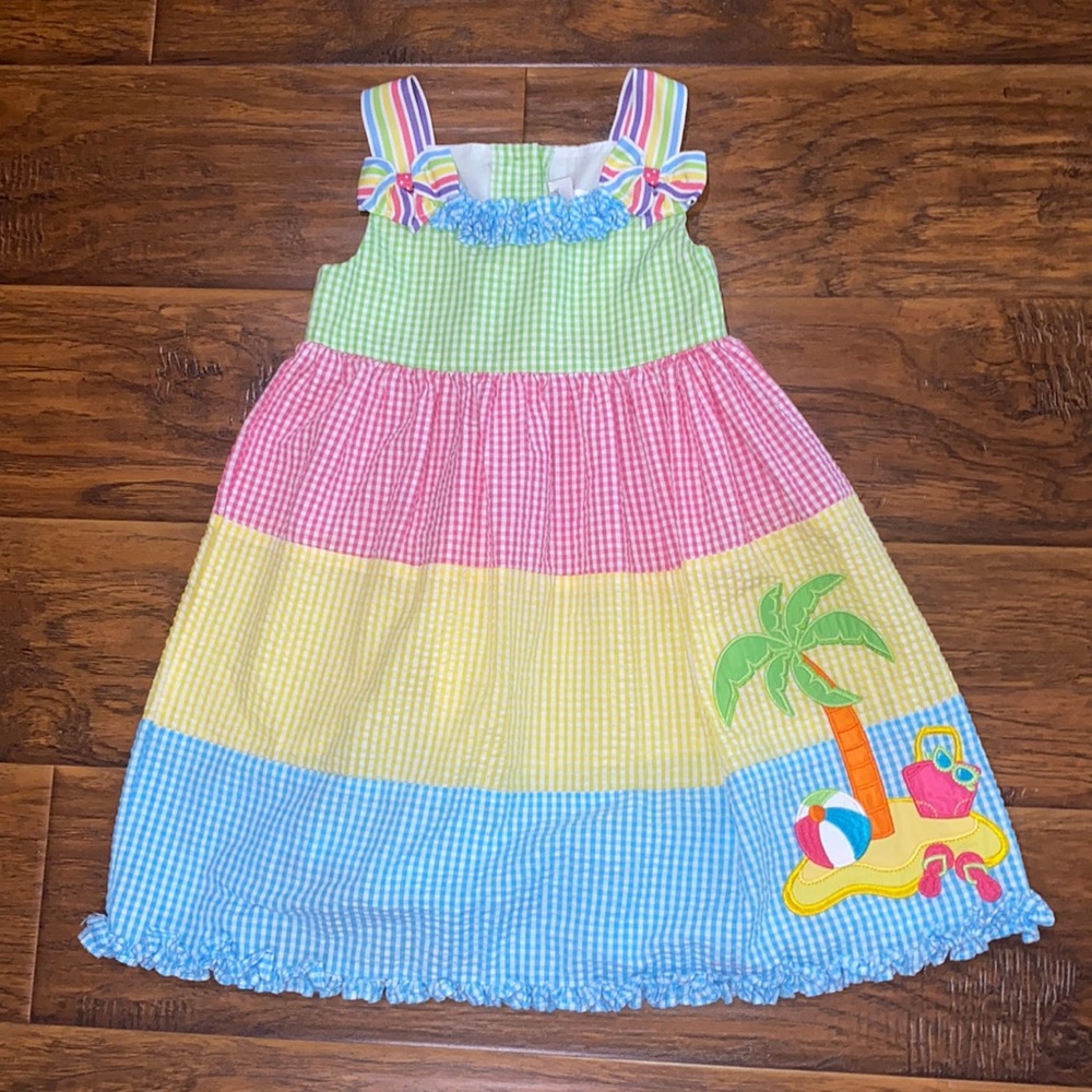 Emily Rose Beach theme dress. Size 5